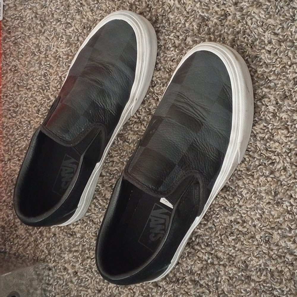 Checkered Vans
